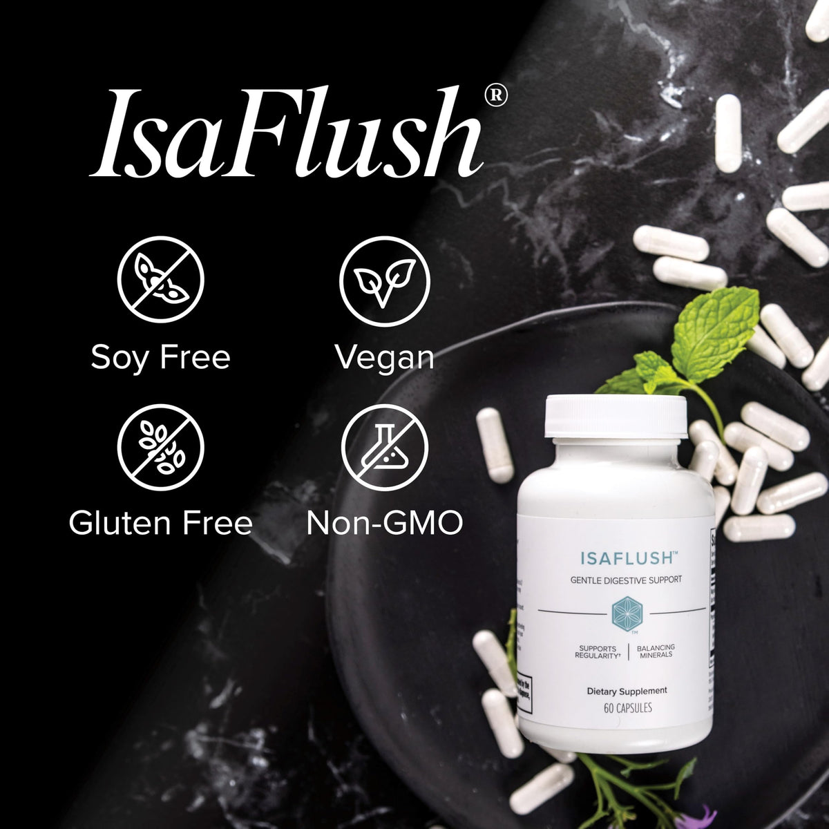 Isagenix IsaFlush Digestive Support - 60 Capsules - image 5
