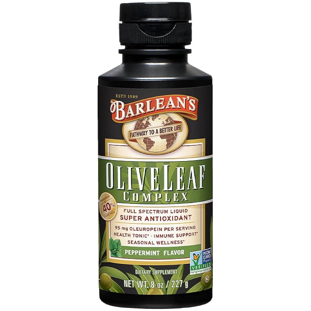 Barlean's Olive Leaf Complex 95mg Oleuropein