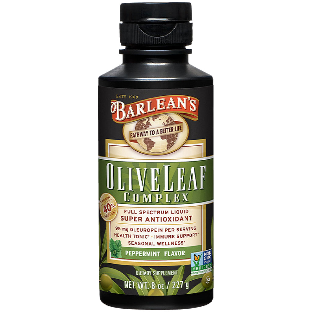 Barlean's Olive Leaf Complex 95mg Oleuropein