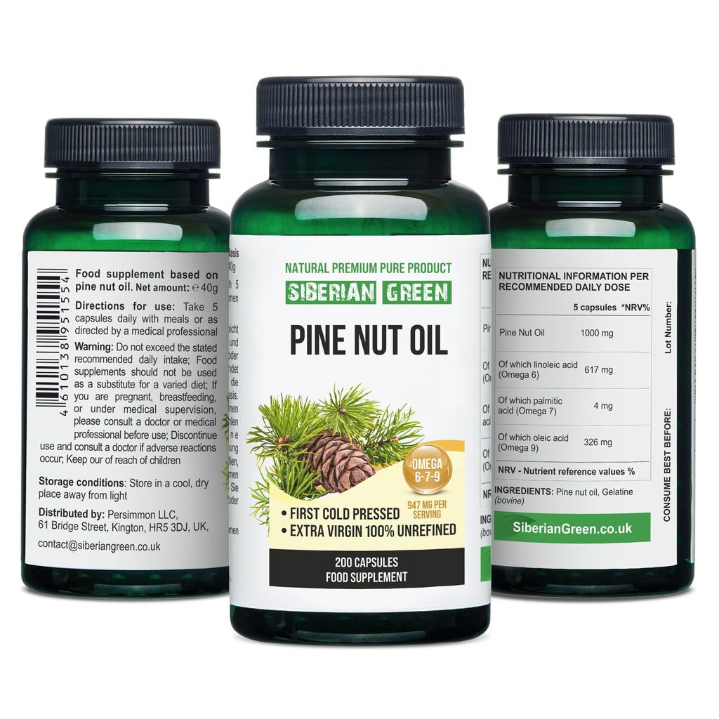 Siberian Sea Oil Capsules 200 Softgels