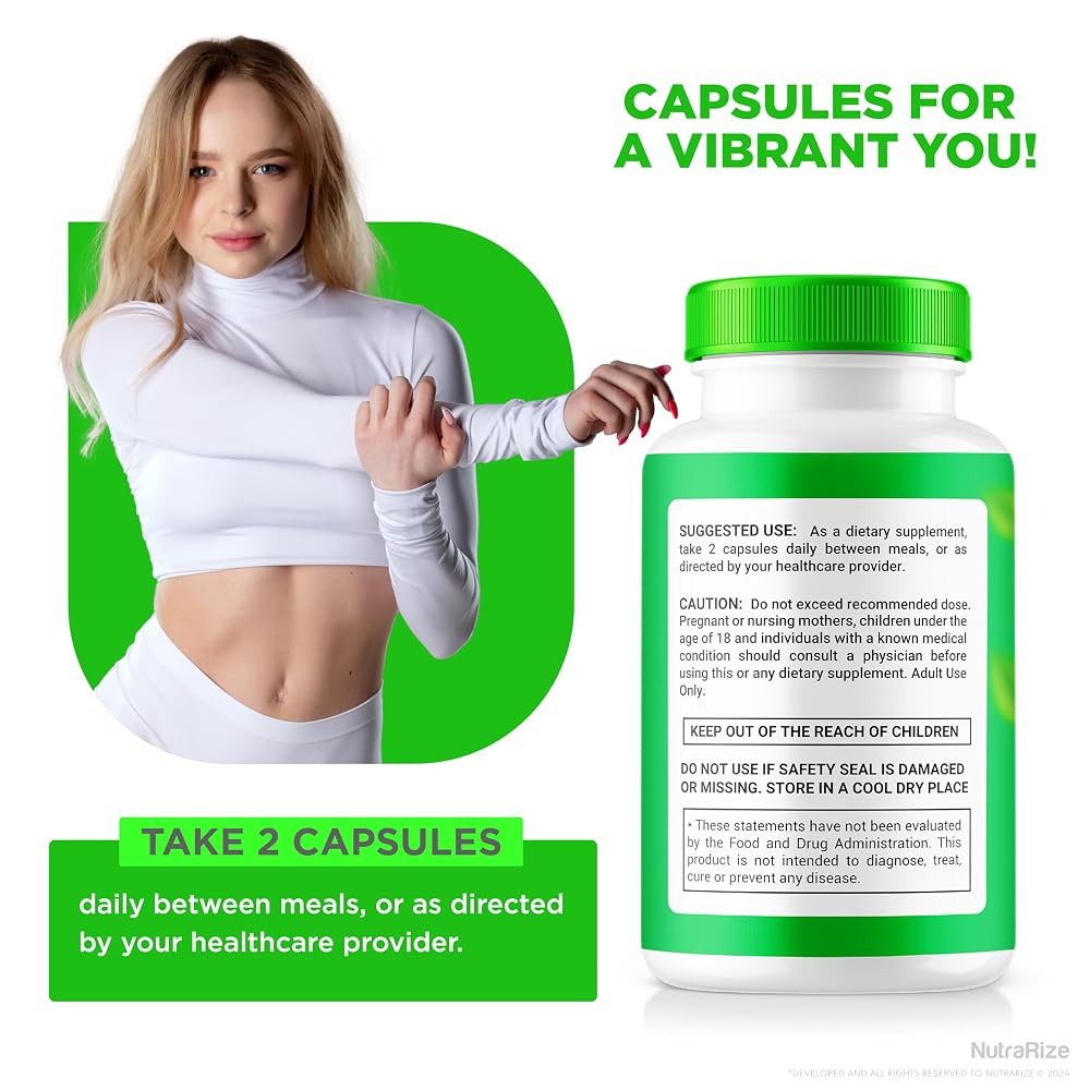 NutraRize Lean Green Capsules for Active Lifestyle - 60 Capsules - image 6