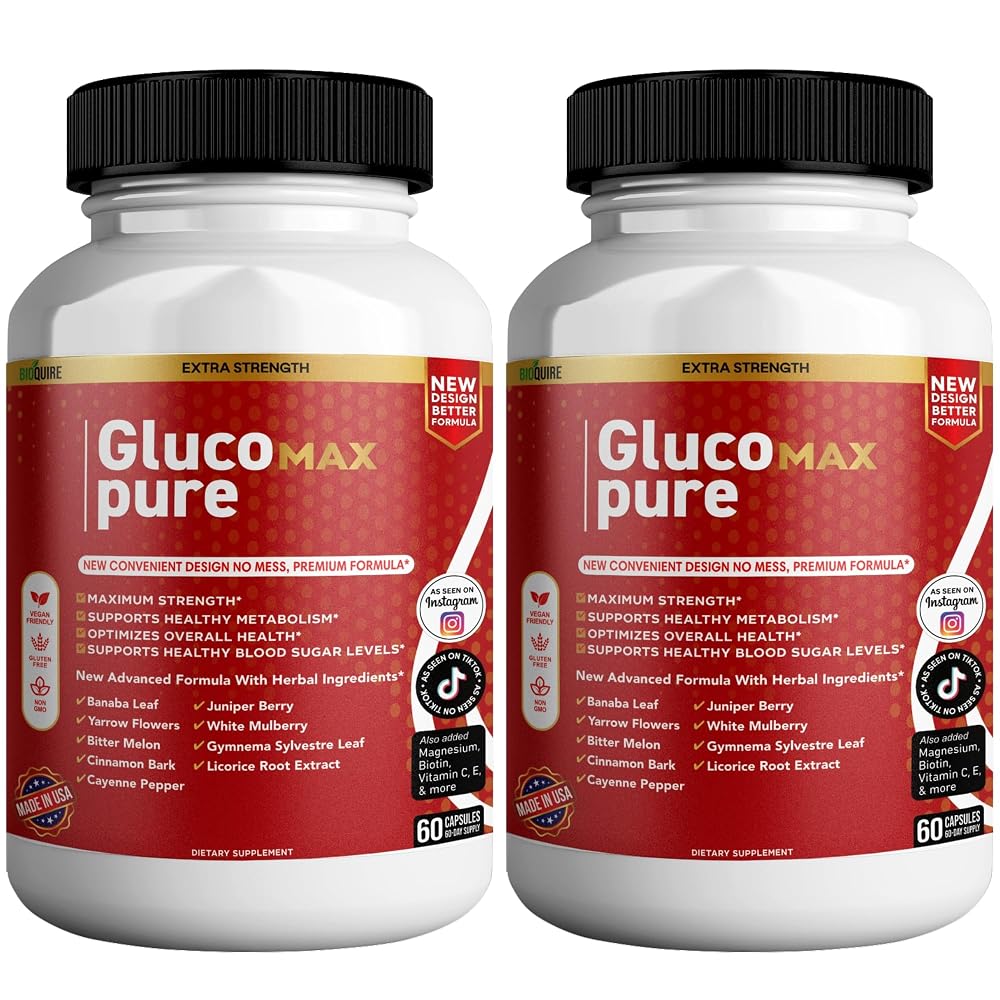 BIOQUIRE Gluco Max Pure Ultra Dietary Supplement