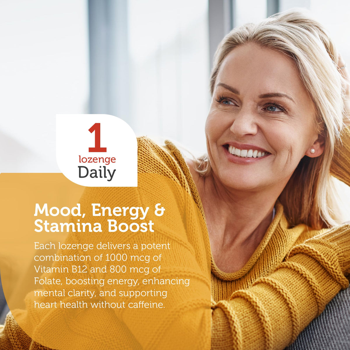 Zahler Energizer - Folate and B12 Supplement - Fast Dissolving Cherry