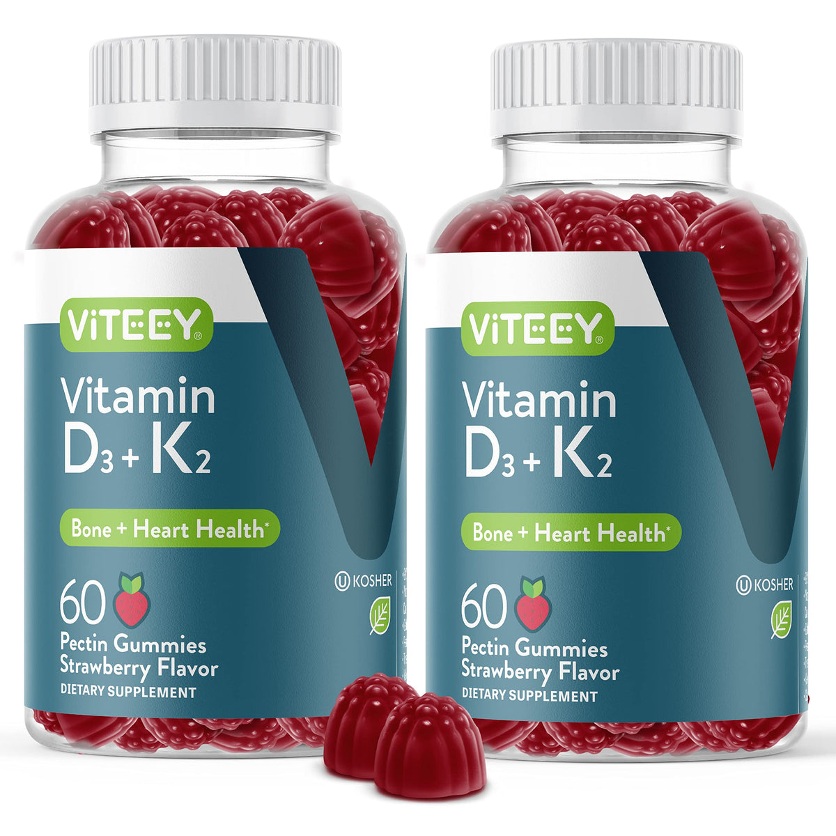 Viteey Vitamin D3 K2 Gummies