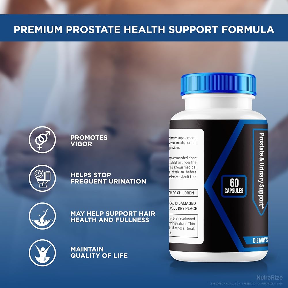 NutraRize Prostazen Capsules for Prostate Health - 60 Capsules - image 7