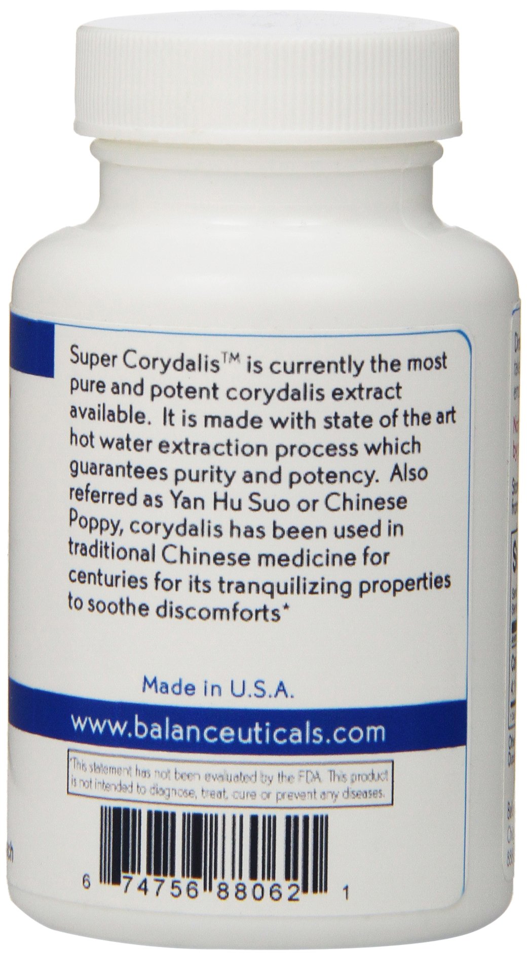 Balanceuticals Super Corydalis Extract Supplement - 60 Capsules - image 2