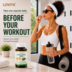 LOVITA Green Coffee Bean Extract 50% Chlorogenic Acid - 180 Vegan Capsules - image 10
