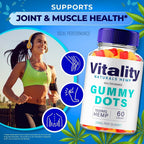 IDEAL PERFORMANCE Vitality Gummy Dots Hemp Gummies - 60 Gummies - image 4