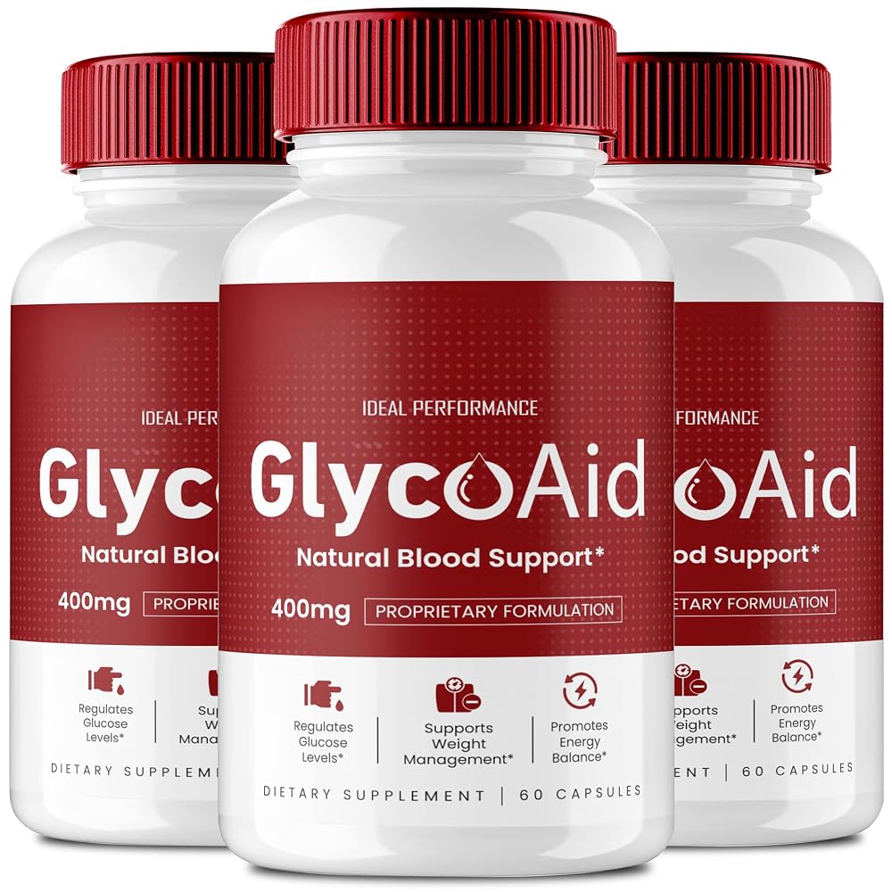IDEAL PERFORMANCE Glyco Aid Blood Support Formula - 180 Capsules