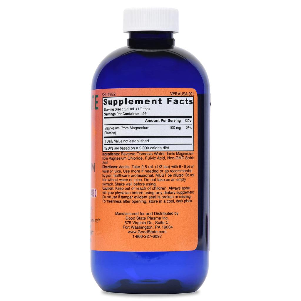 Good State Liquid Ionic Magnesium 100 mg - 96 Servings - image 2