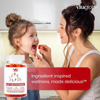 VITA GLOBE Kids Multivitamin Gummies with Vitamins A C D E - 60 Gummies - image 6