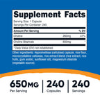 Nutricost Choline Bitartrate 650mg - 240 Vegetarian Capsules - image 2