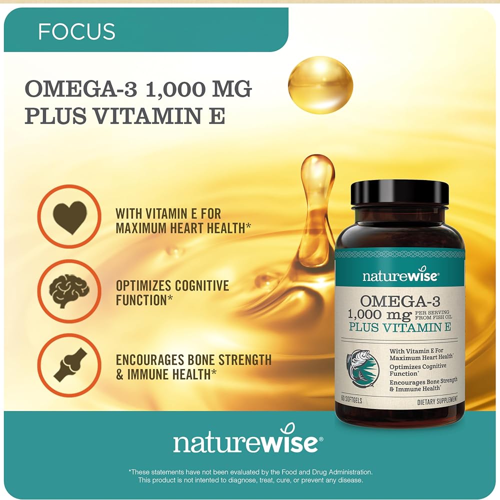 NatureWise Vitamin B Complex & Omega 3 Fish Oil Bundle - 540 Softgels - image 5