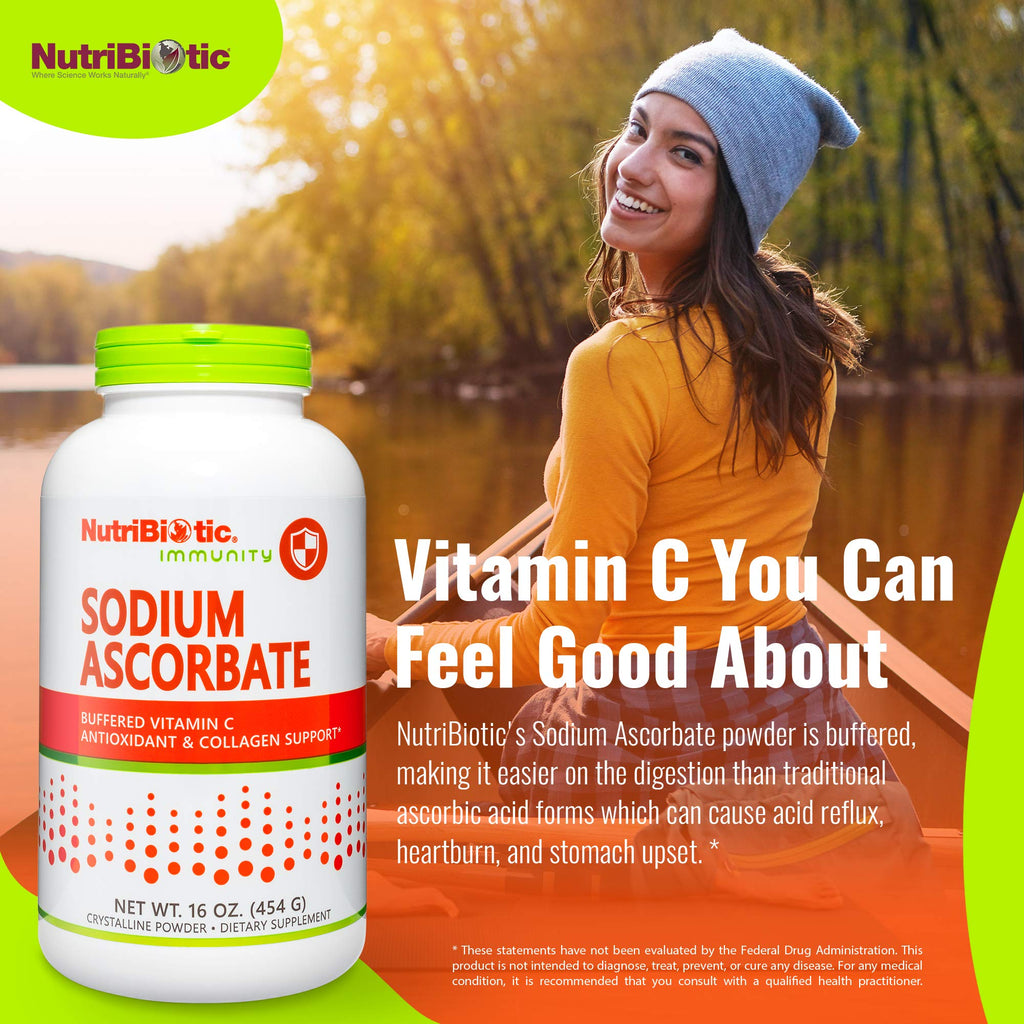 NutriBiotic Sodium Ascorbate Buffered Vitamin C Powder - 16 Oz - image 5