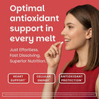 EZ Melts Dissolvable Ubiquinol 100 mg, Apple