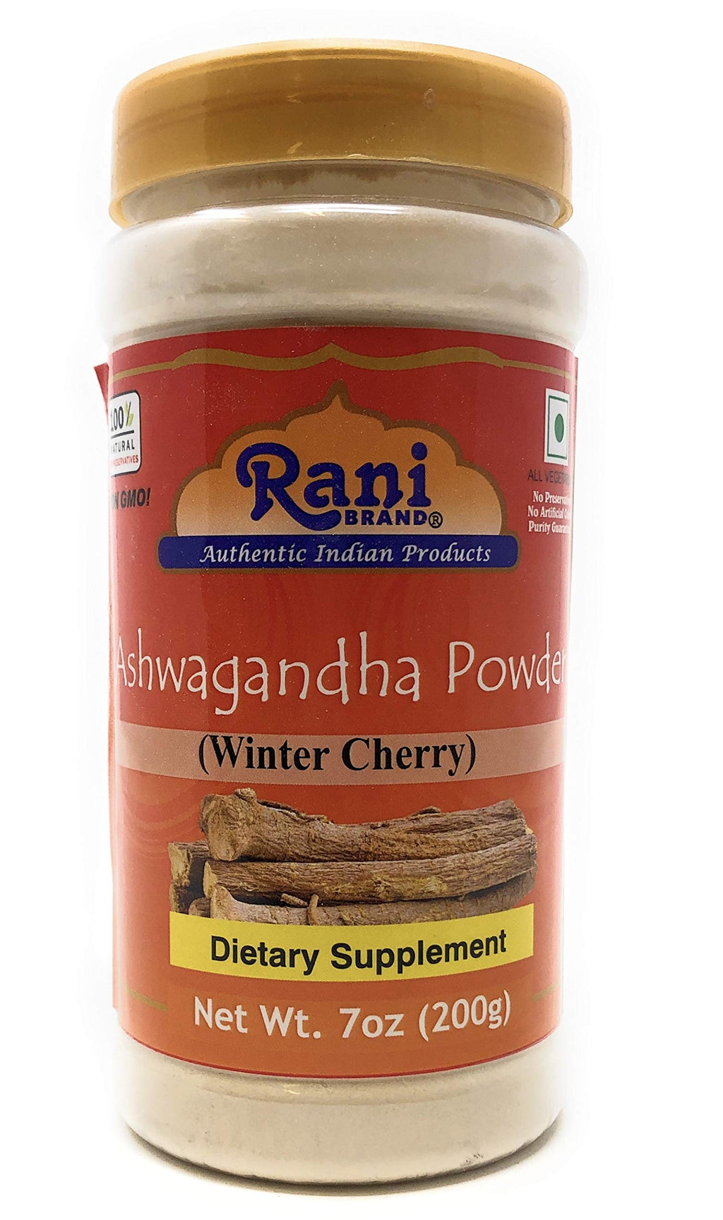 Rani Ashwagandha Powder (Withania Somnifera) - 200g