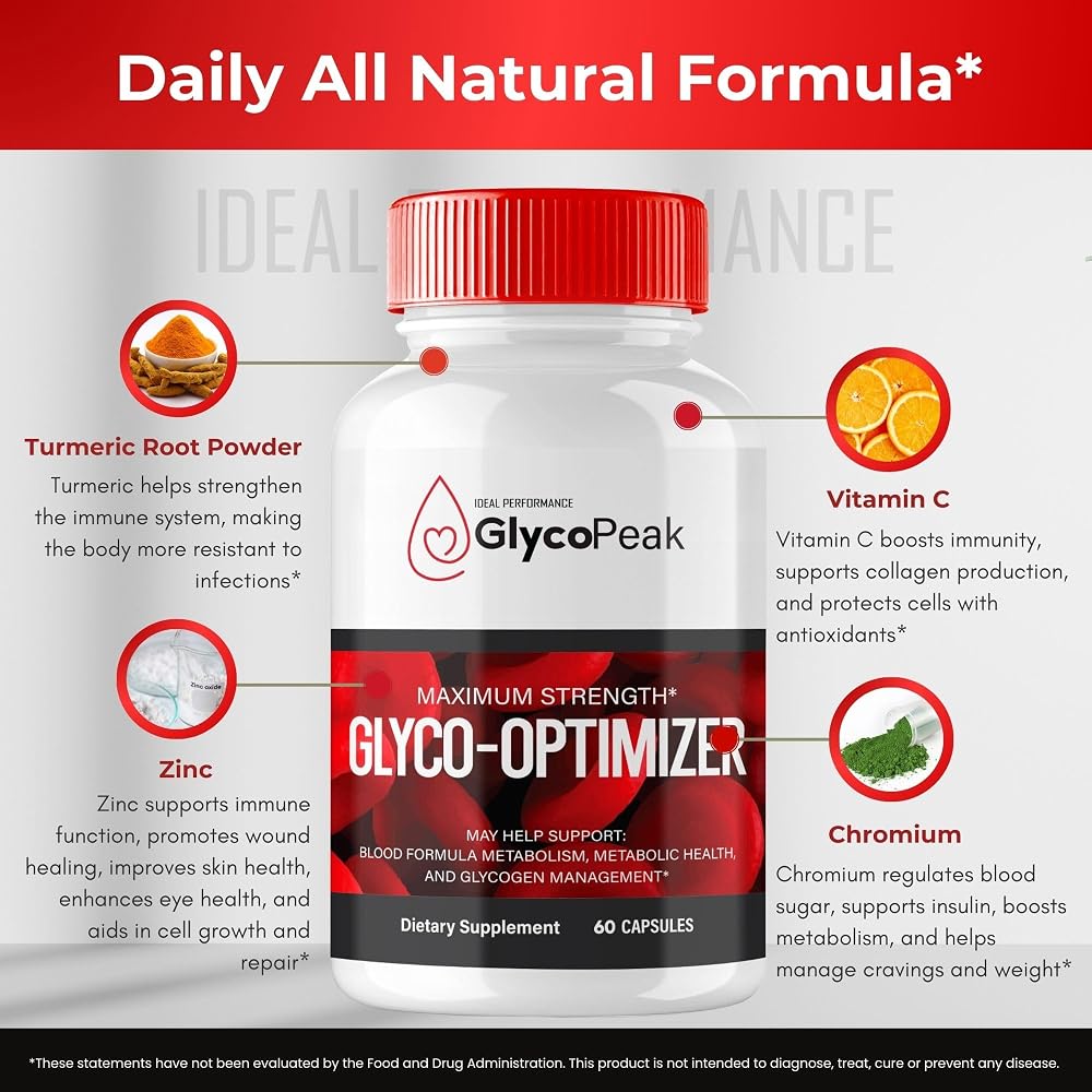 IDEAL PERFORMANCE Glyco Peak Glyco Optimizer - 60 Capsules - image 7