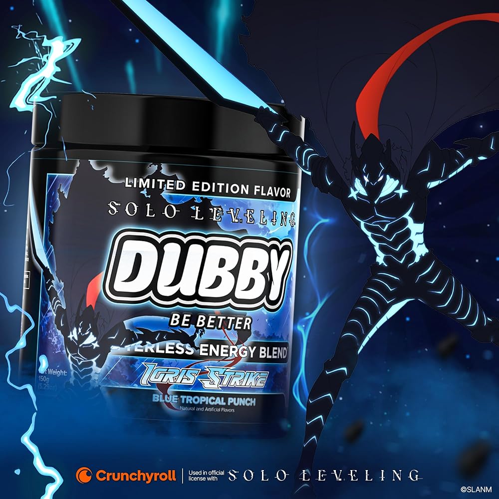 Dubby Solo Leveling Igris Strike Energy Drink Powder - 30 Servings - image 2