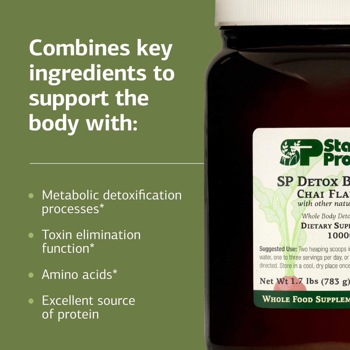 Standard Process SP Detox Balance Chai Protein Powder - 10-Day Kit - image 4