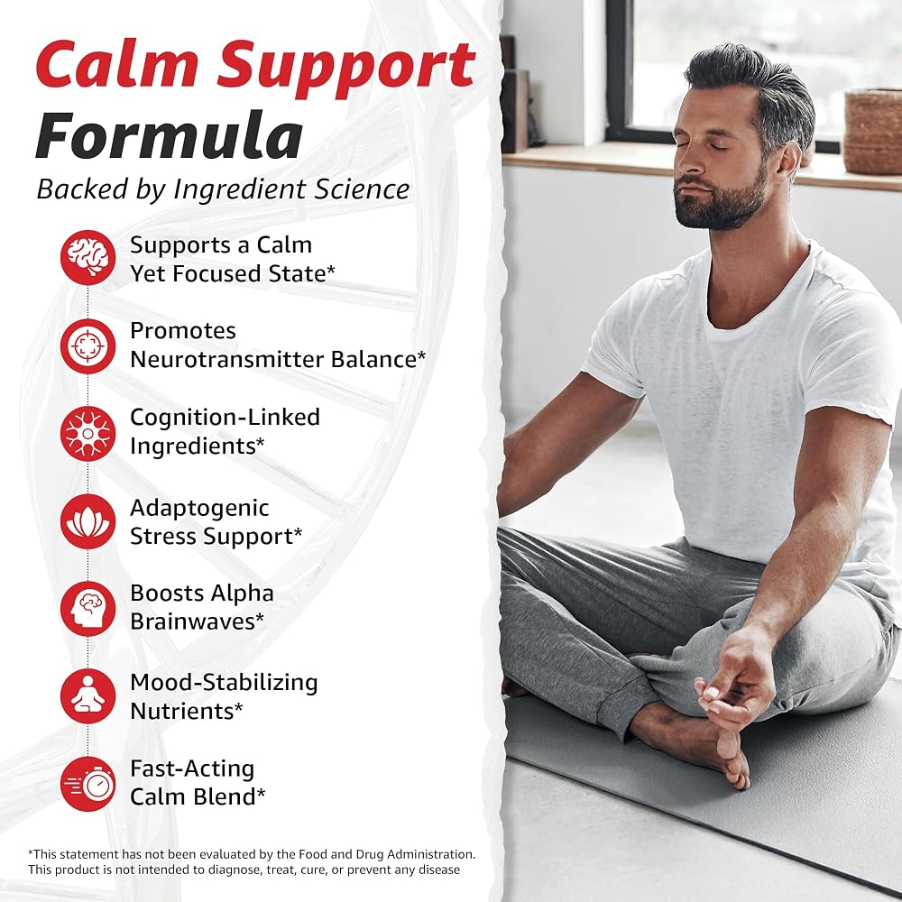 10X Health Calm Drops L-Theanine & GABA - 2.03 Fl Oz - image 4