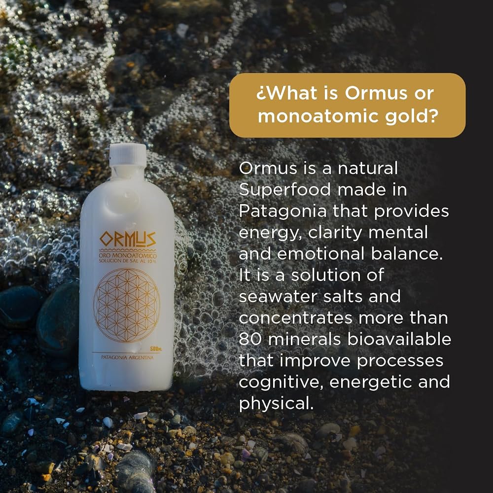 Ormus Patagonia Dabar Frecuencial Monoatomic Gold & Copper Gel - 2 Pack - image 2