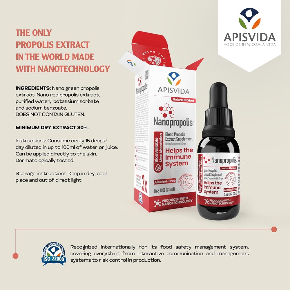 APIS VIDA Nanopropolis Red Propolis Extract - 20ml - image 5
