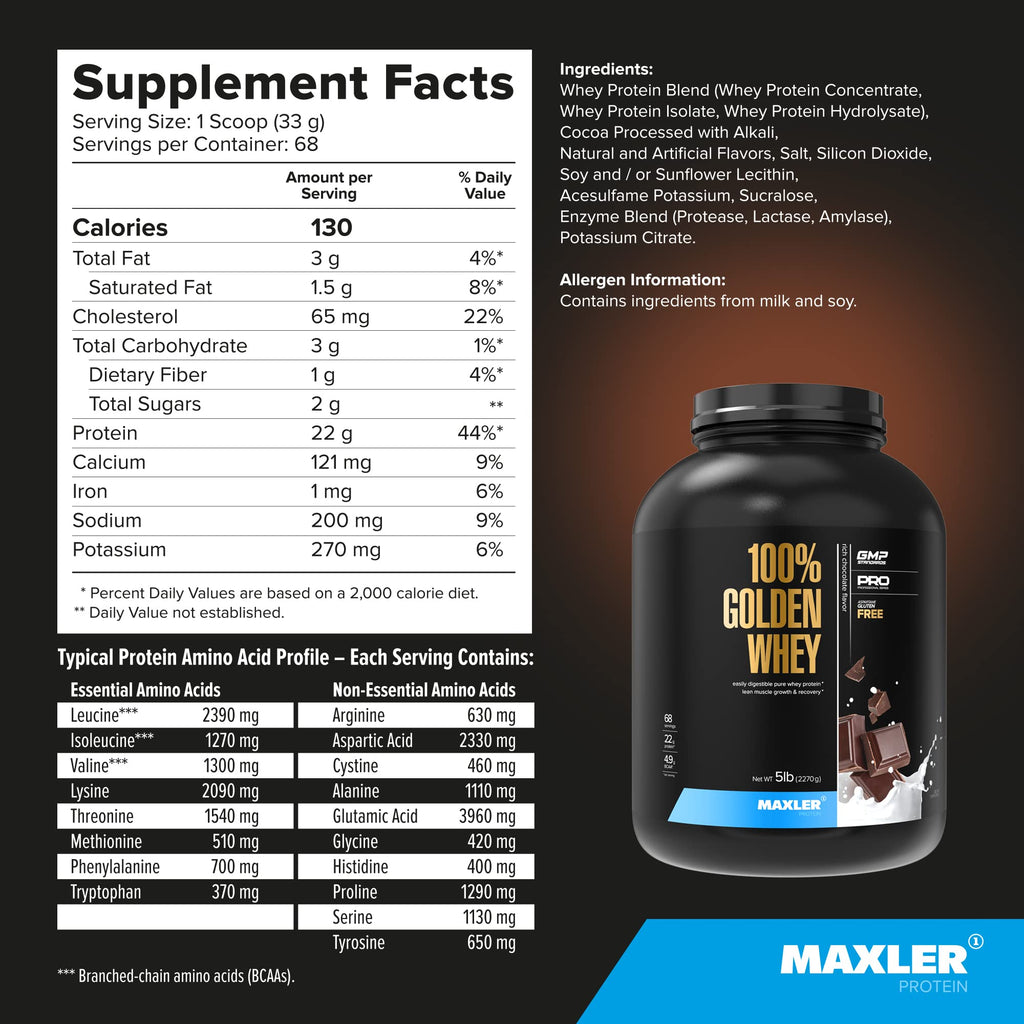 Maxler 100% Golden Whey