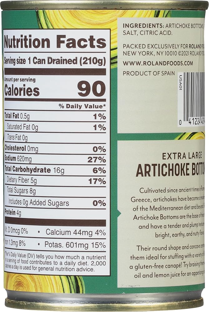 Roland Foods Extra Large Artichoke Bottoms - 13.75 oz - image 2