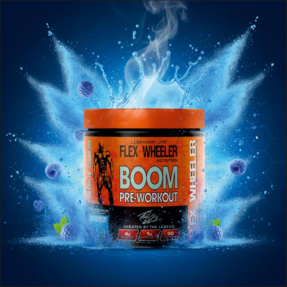 FLEX WHEELER NUTRITION Boom Pre Workout Powder - 30 Servings - image 5
