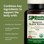 Standard Process Spanish Black Radish Liver & Gallbladder - 90 Tablets - image 4