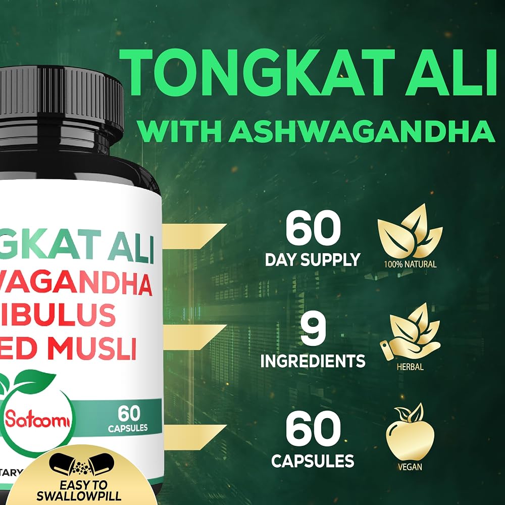 Satoomi Tongkat Ali Root Extract 200 - Strength
