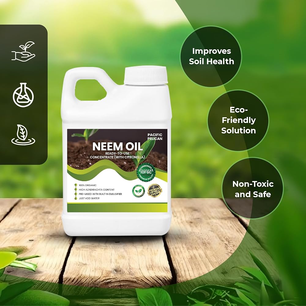Pacific Pelican Neem Oil with Citronella Liquid - 1 Gallon - image 2