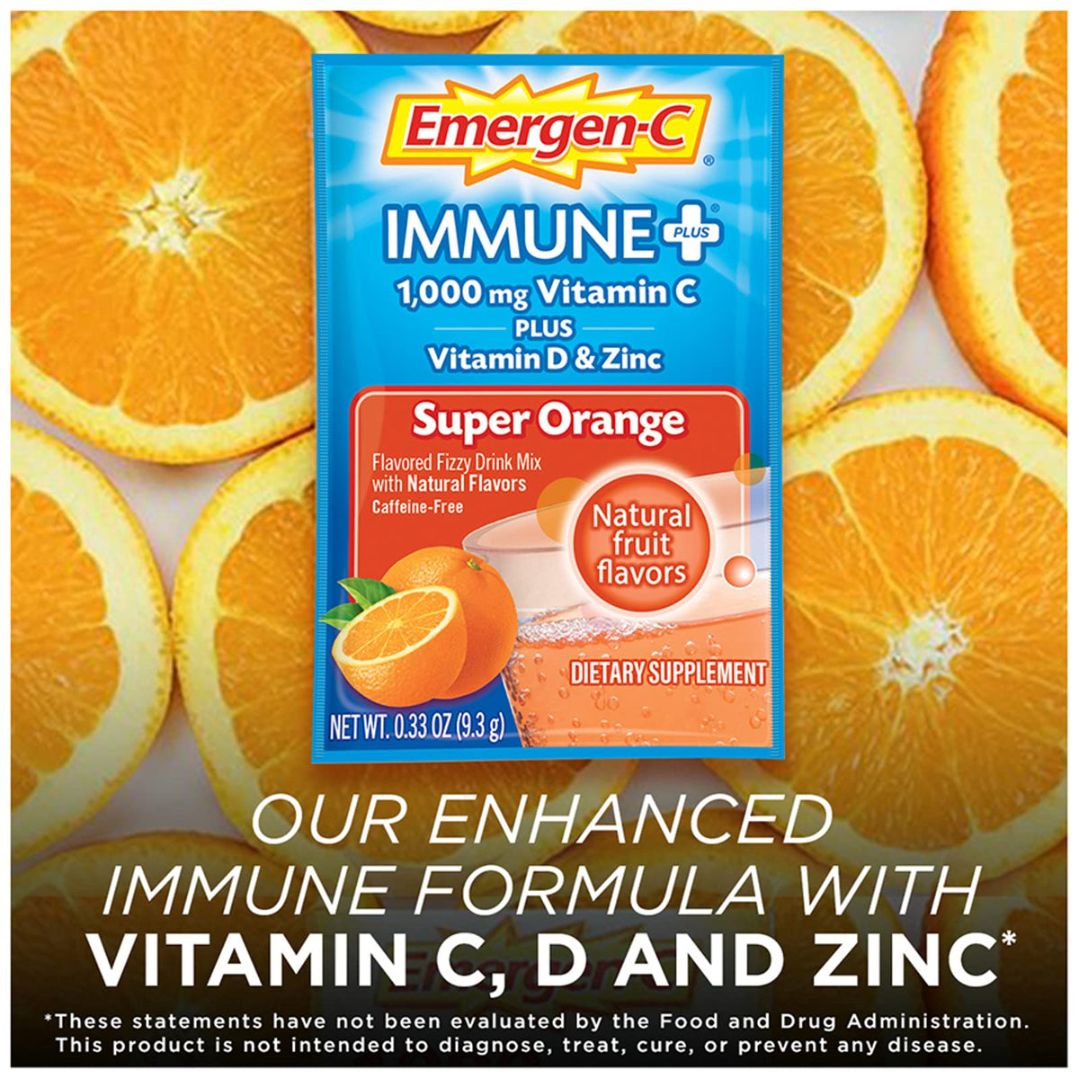 Emergen-C Immune+ 1000mg Vitamin C Powder Immune Support - 30 Packets - image 3