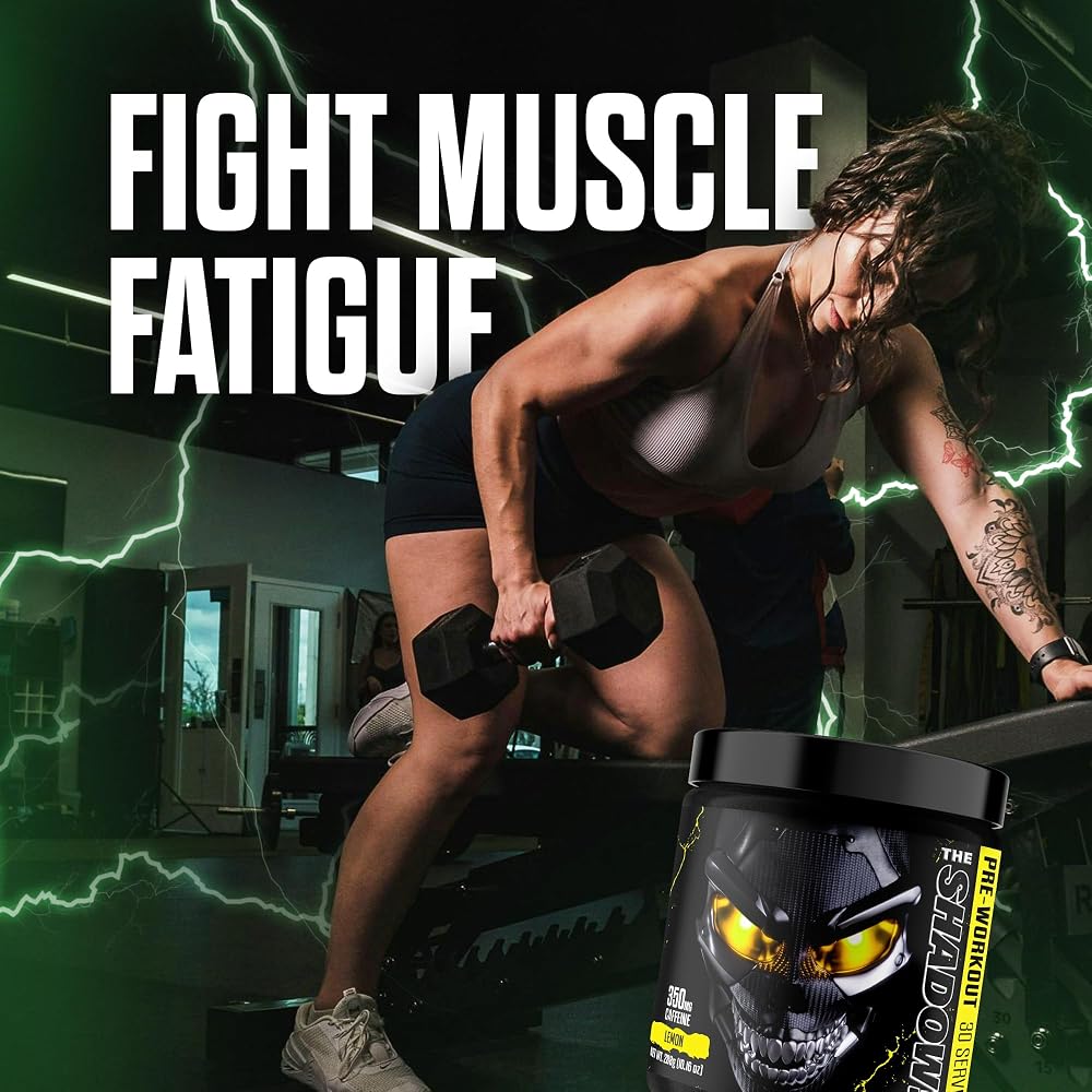 JNX SPORTS The Shadow! Strong Pre Workout, High Stim, 30 Servings