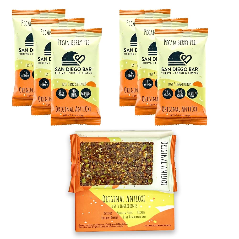 SAN DIEGO BAR Vegan, Healthy All-Natural Energy & Performance Meal Bar - image 6