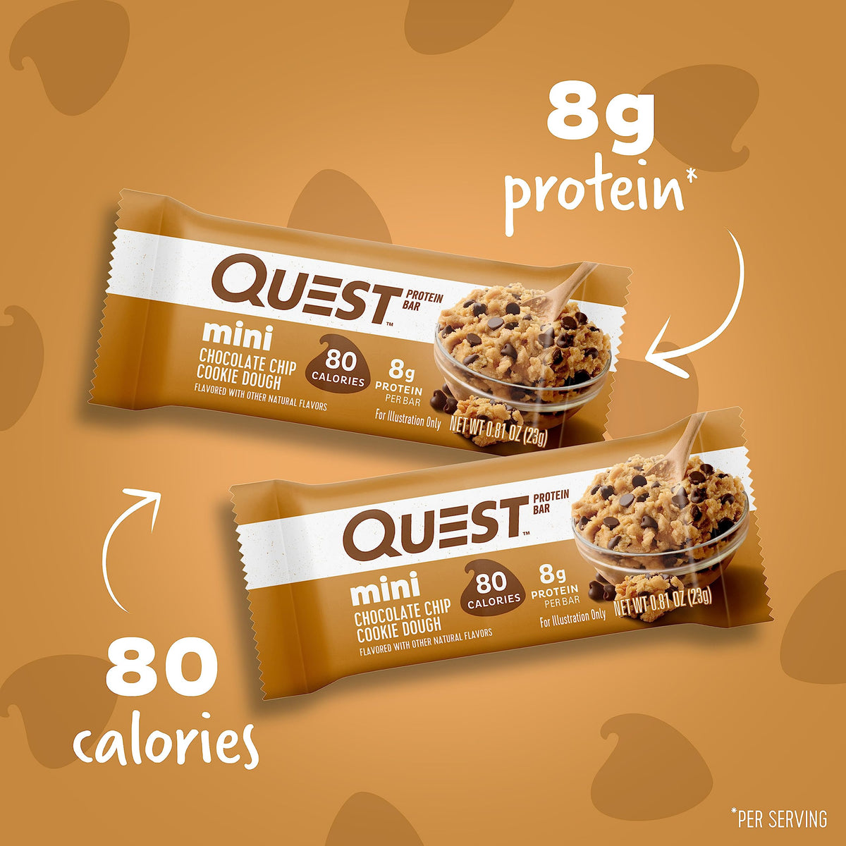Quest Nutrition Mini Cookies & Cream Protein Bars