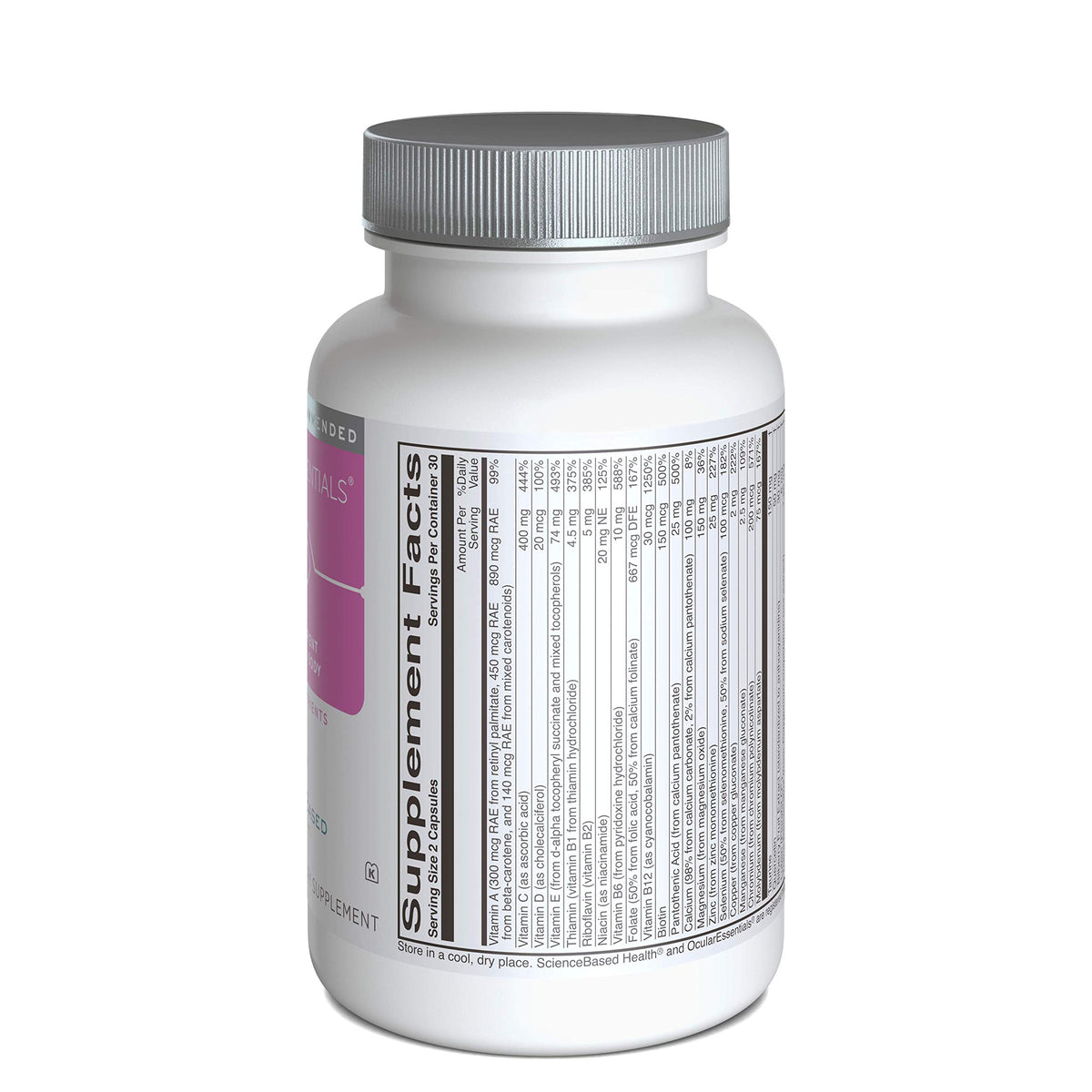 ScienceBased Health OcularEssentials Daily Multivitamin - 60 Capsules - image 2