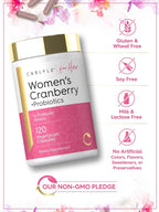 Carlyle Women's Cranberry Plus Probiotics - 120 Vegetarian Capsules - image 5