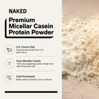 NAKED Casein Micellar Casein Protein Powder - 5 Lb - image 2