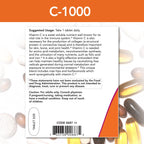NOW Foods Vitamin C-1000 Antioxidant Support - 250 Tablets - image 3