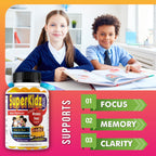 Superkids Kids Focus Gummies with Omega 3 DHA - 60 Count - image 2
