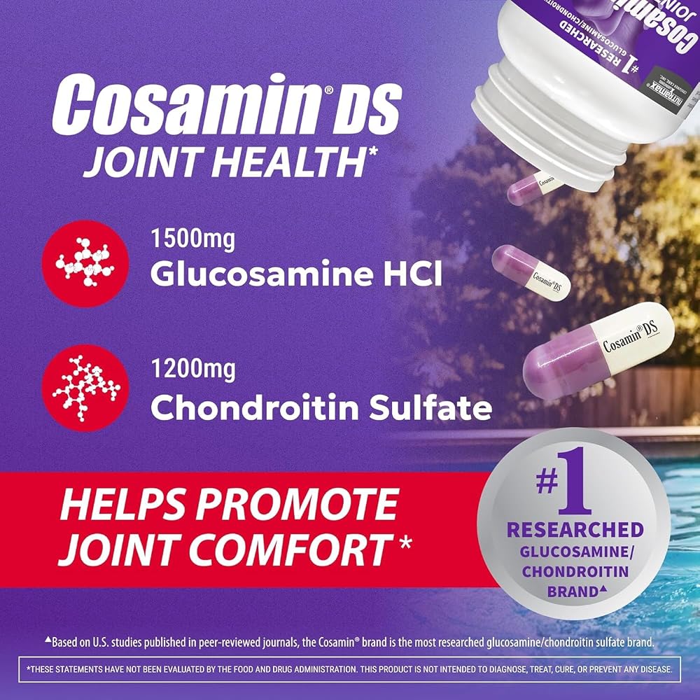 Cosamin DS Joint Comfort & Mobility - 108 Capsules - image 4