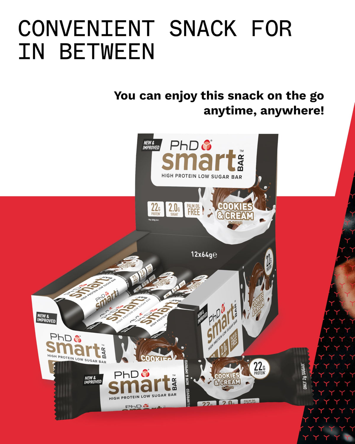 PhD Nutrition Smart Bar High Protein Cookies - 12 Count - image 5