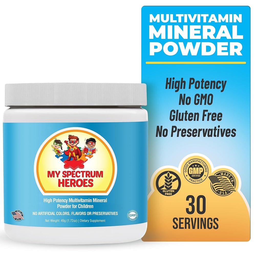 My Spectrum Heroes Kid's Multivitamin Supplement - Natural Calm