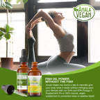 Amala Vegan Omega-3 Liquid Supplement Plant-Based DHA EPA - 60 Doses - image 4