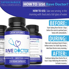 Rave Doctor 5-HTP Supplement - 60 Vegetarian Capsules - image 3