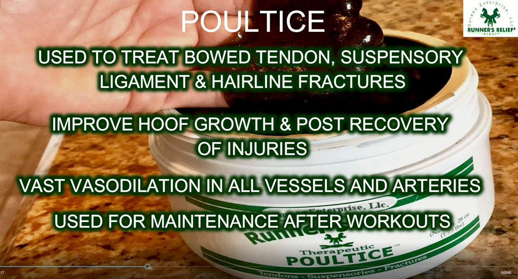 RUNNER'S RELIEF Therapeutic Poultice for Horses - 1.75 oz - image 2