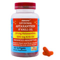 Nikoni Liposomal Astaxanthin 24mg with Kril Oil 500mg Supplement