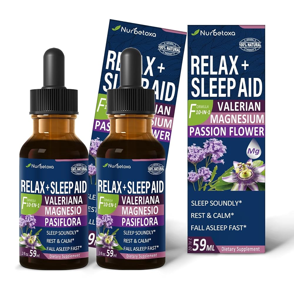 Nurbetoxa Valerian Root Sleep Aid Drops