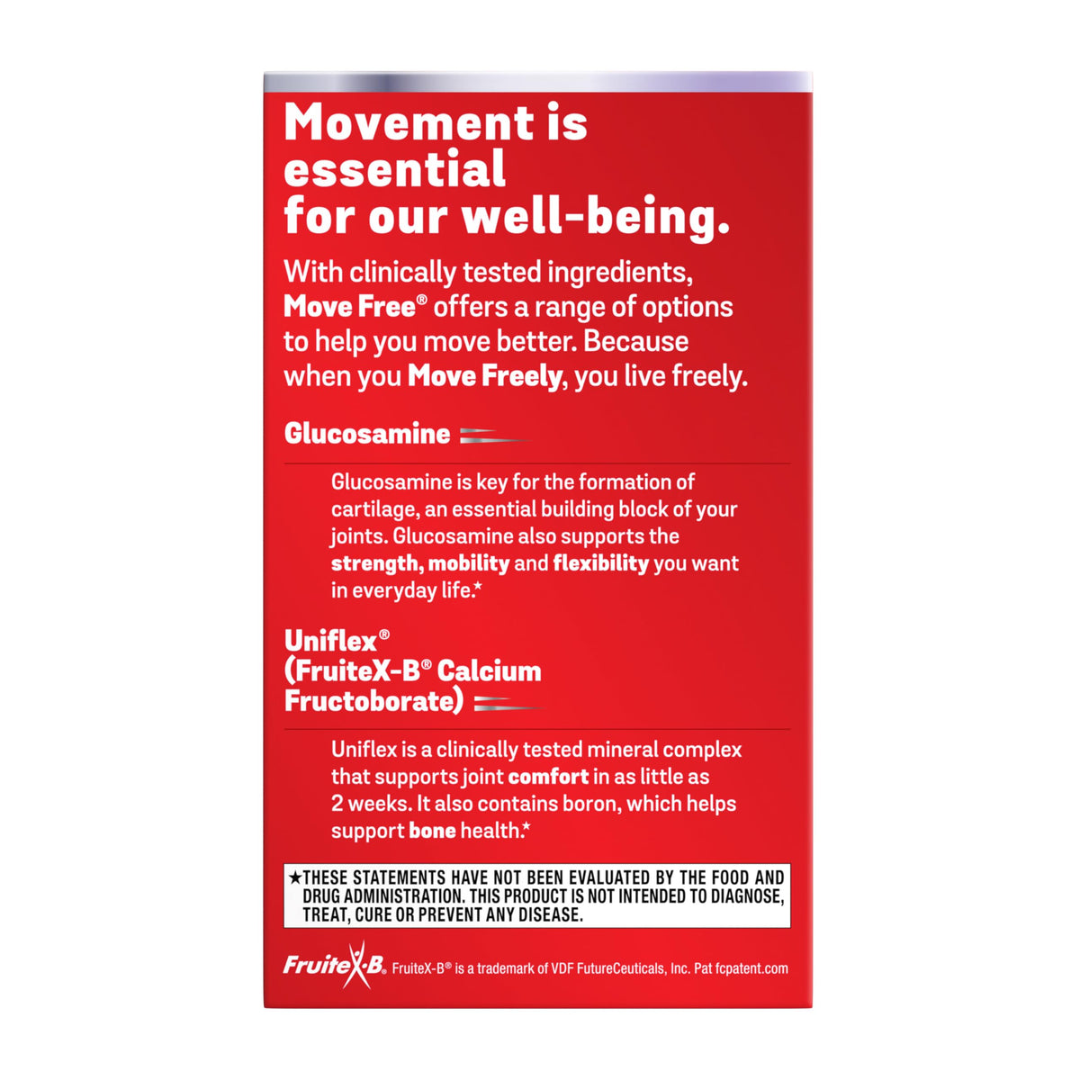 Move Free Advanced Glucosamine Chondroitin Joint Support - 160 Tablets - image 13